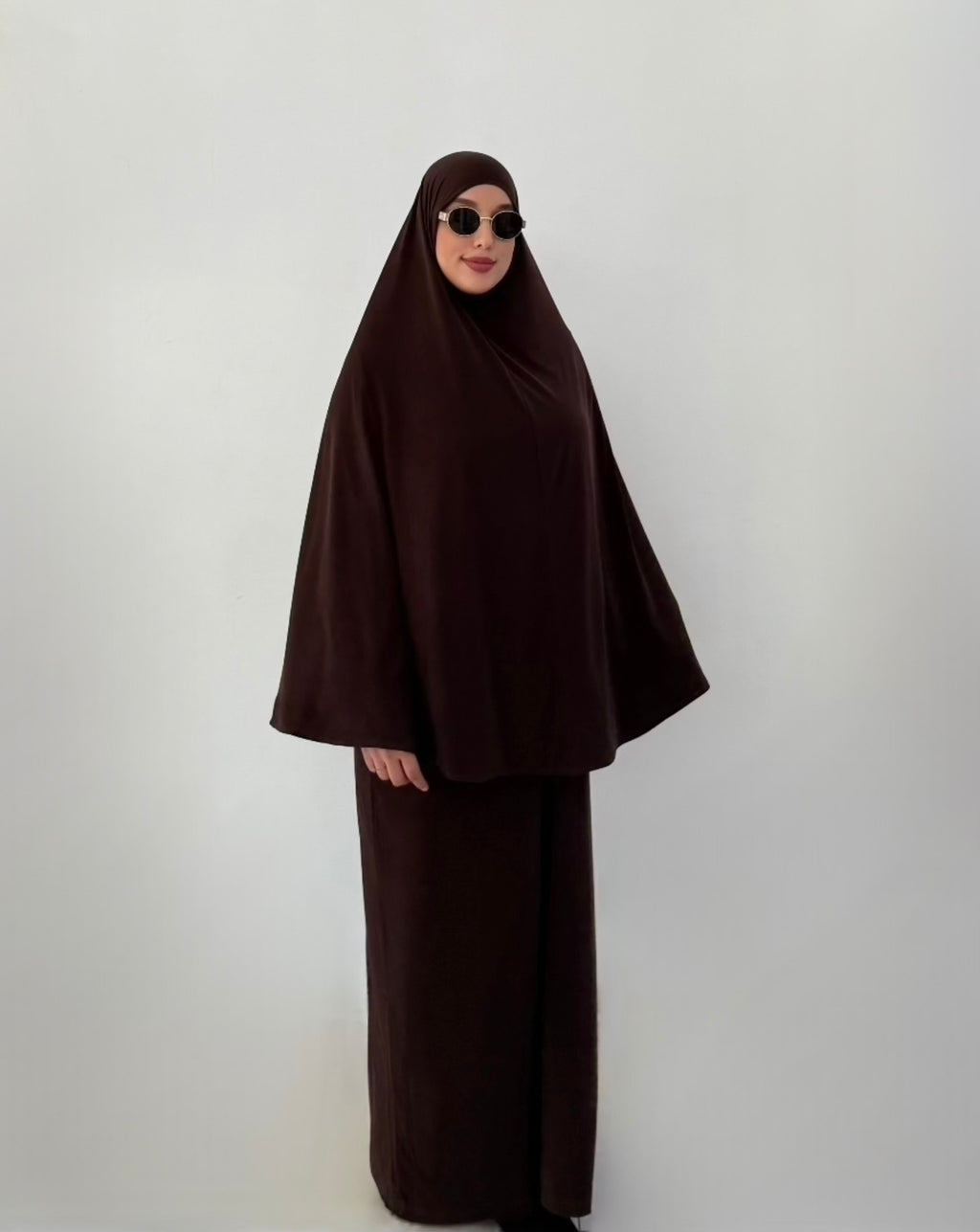 Abaya & Khimar INAYA - Espresso
