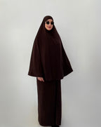Abaya & Khimar INAYA - Espresso