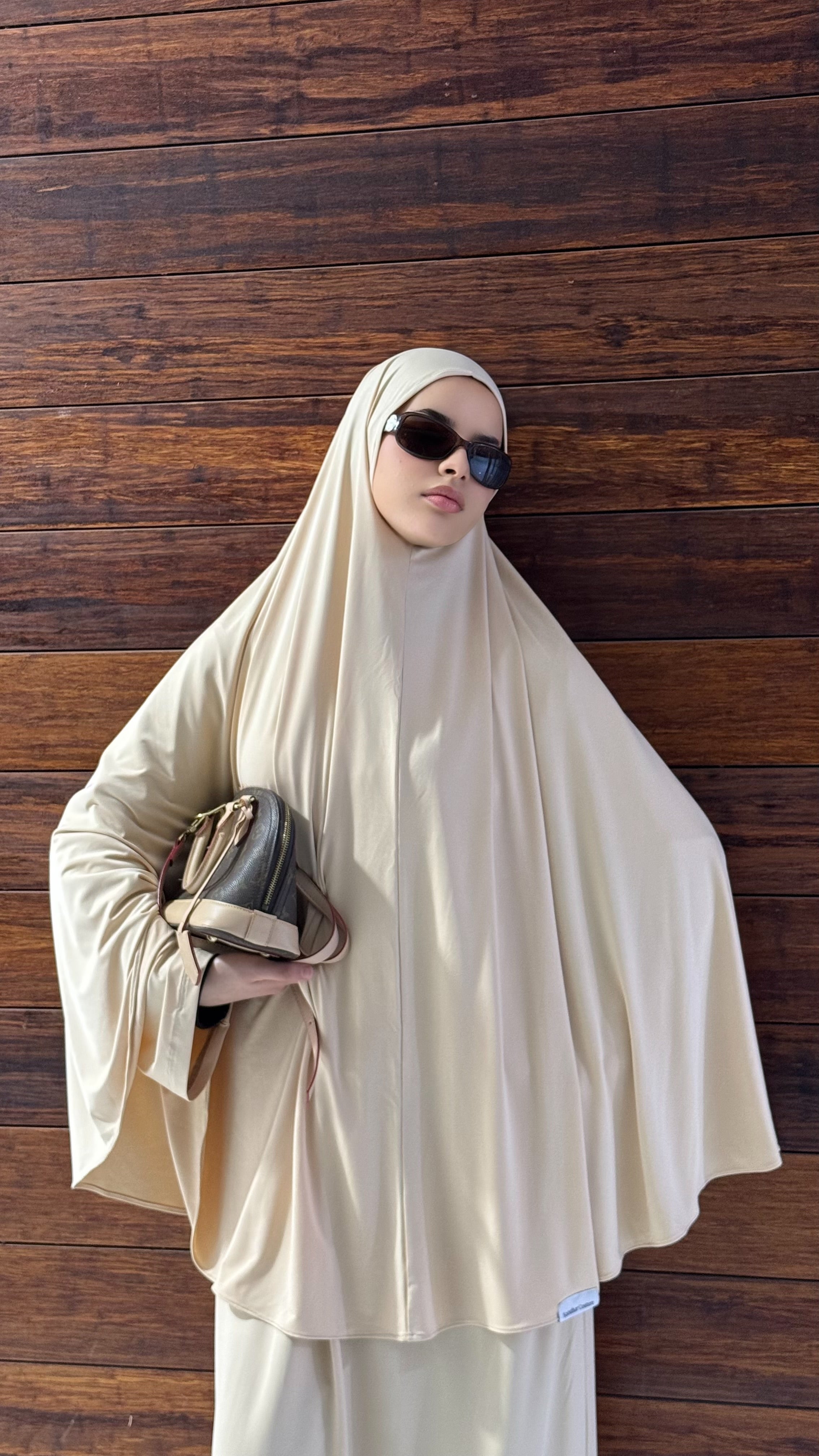 ABAYA & KHIMAR INAYA - BEIGE