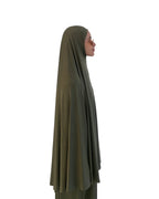 Abaya & Khimar INAYA - Vert militaire