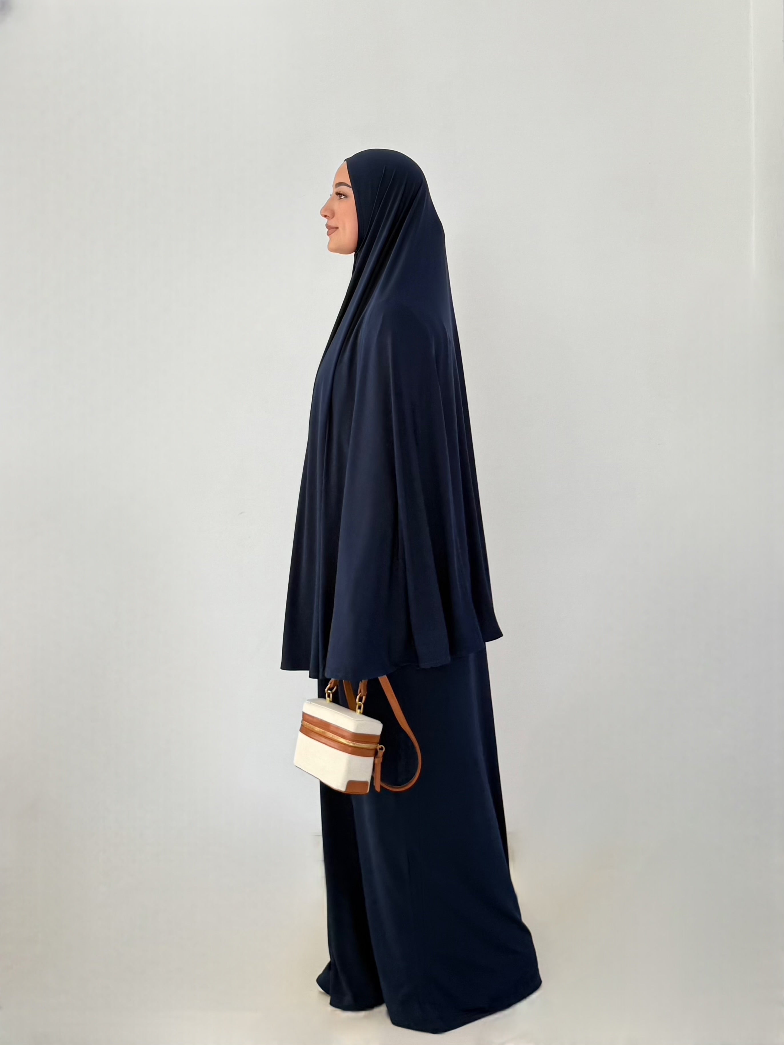 Abaya & Khimar INAYA - Bleu marine
