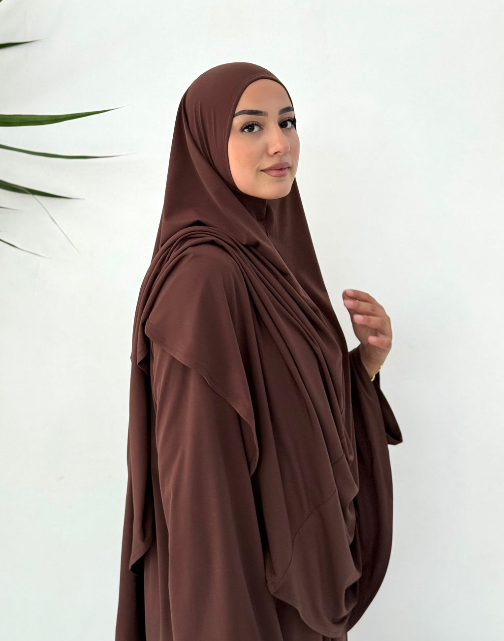 Abaya & Khimar INAYA - Marron