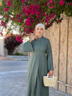 ROBE ALMA - VERT MILITAIRE