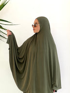 Abaya & Khimar INAYA - Vert militaire