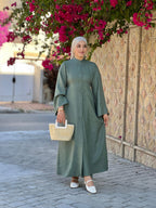 ROBE ALMA - VERT MILITAIRE