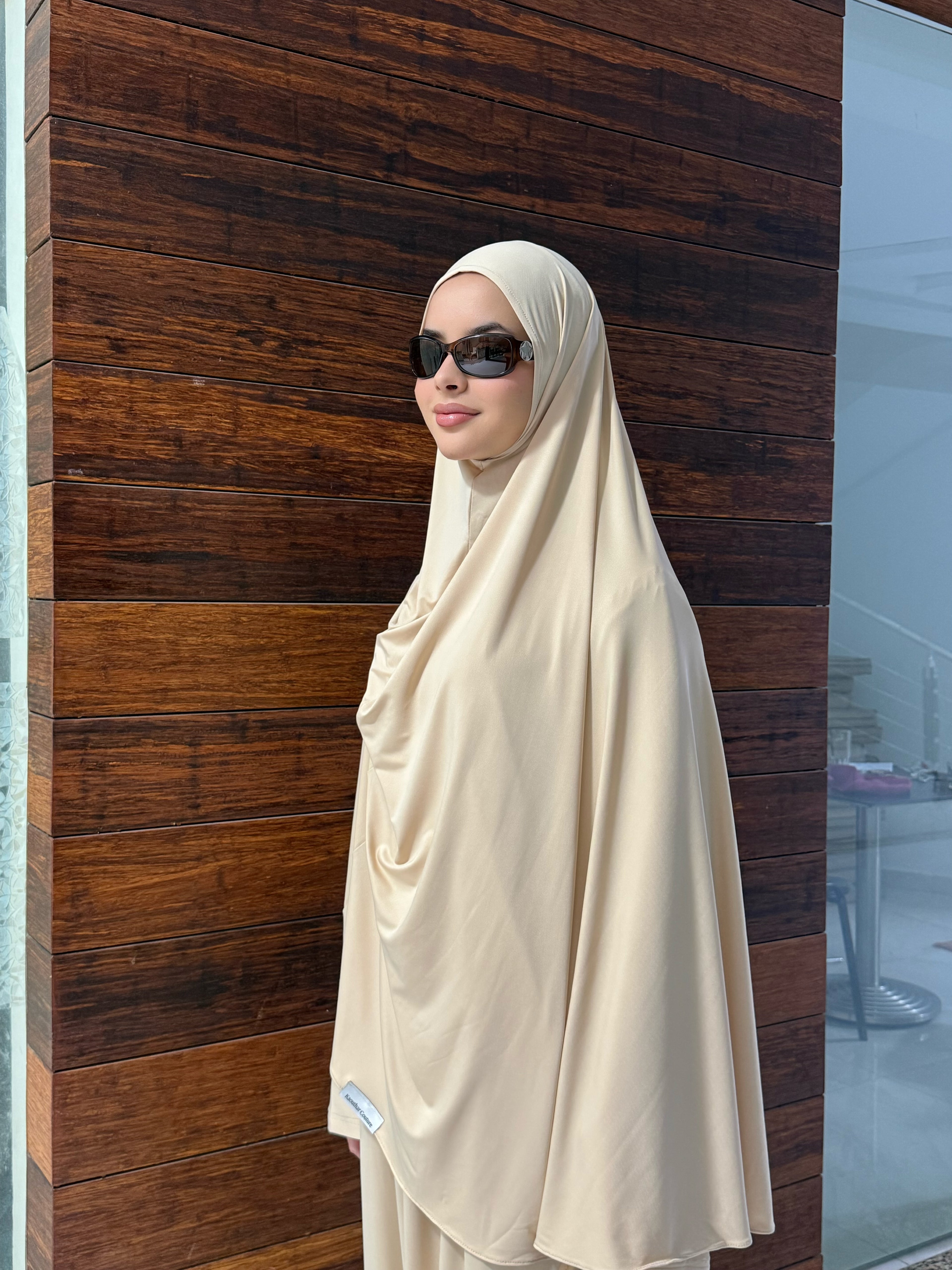 ABAYA & KHIMAR INAYA - BEIGE