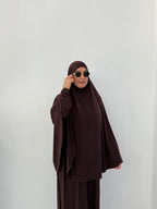 Abaya & Khimar INAYA - Espresso